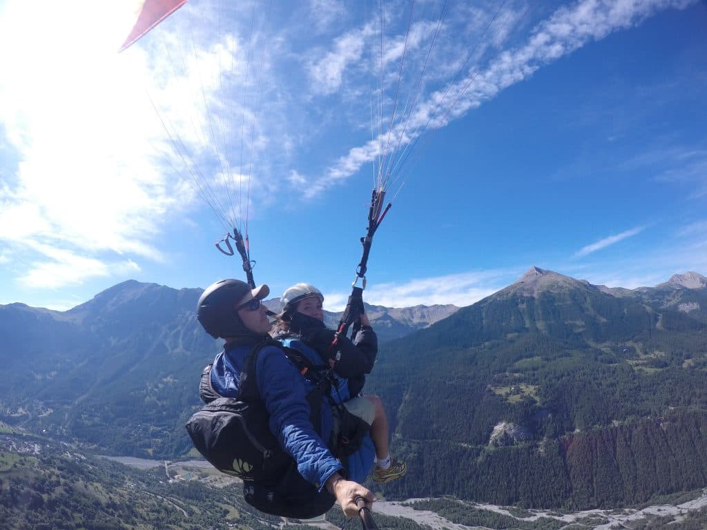 Vue aérienne vallée