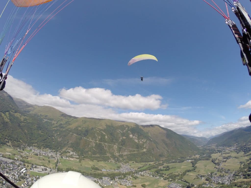 Coucher de soleil sur les sommets